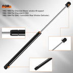 Set of 2 Window Glass Lift Supports for Chevrolet Blazer C1500 Suburban (1992–1994)