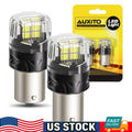 2X Auxito 4000LM Canbus Ba15s 1156 7506 LED Backup Reverse Bulb (6500K)
