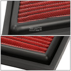 Set of 2 Turbo Red Reusable Washable High Flow Air Filters for Z4/X1/528 (2013–2015)