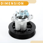 Water Pump for Opel Agila (2008–2010) No. 1334647/1741085E00/93177340