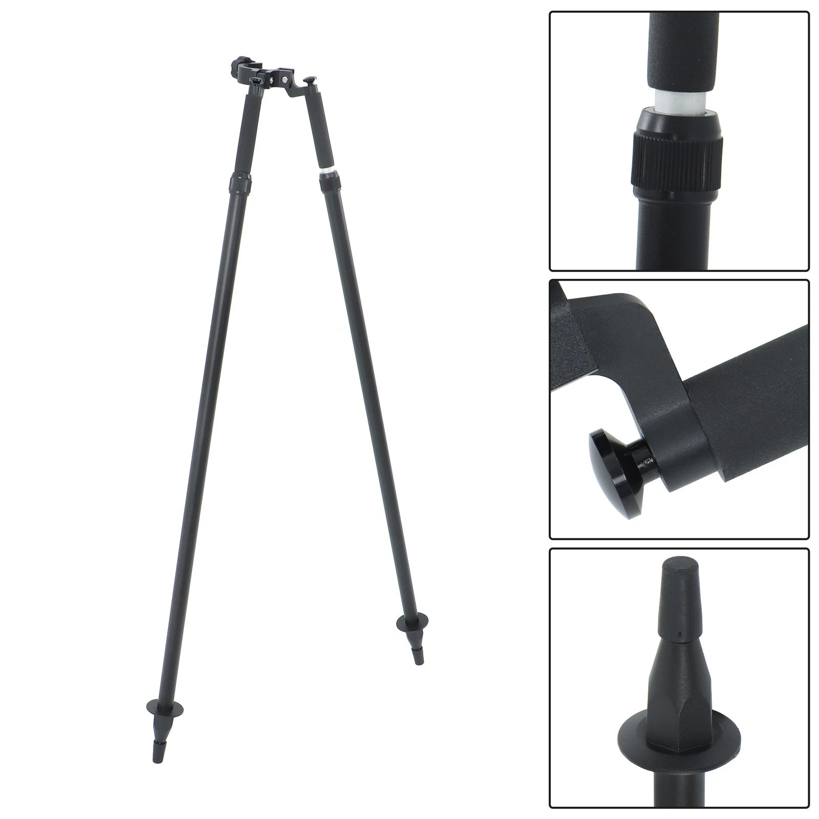 Aluminum Thumb Release Bipod for Total Station GPS GNSS (Surveying)