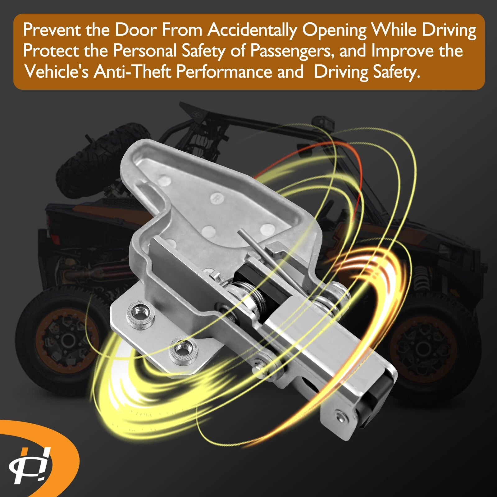 Right Door Latch Lock for Polaris ACE 570 900 RZR 1000 900 Turbo (2015–2025) 2636270