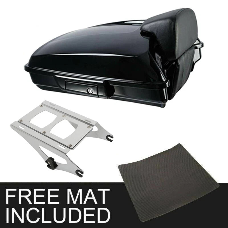Razor Trunk Backrest Mount Rack for Harley Road King Electra Glide (2014–2026)