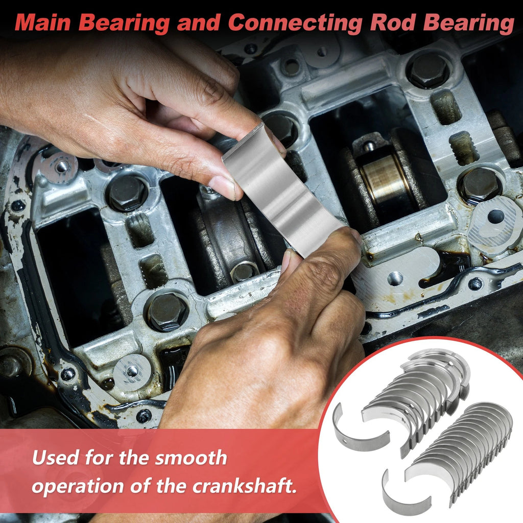 Main Bearing and Connecting Rod Bearing Kit for Chevrolet Silverado (No.MS2199P)