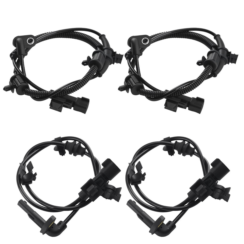 Set of 4 ABS Wheel Speed Sensors for Chevrolet Cruze Volt (2011–2015)