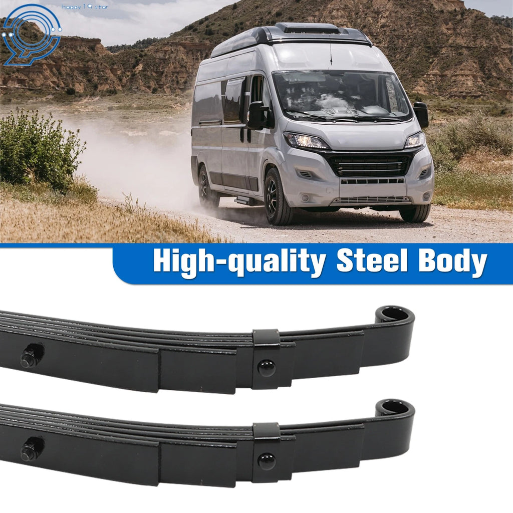 Set of 4 Leaf Springs for Trailer (3000 lbs Capacity)