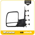 Driver Side Telescoping Black Mirror for Ford Econoline (2003–2014)