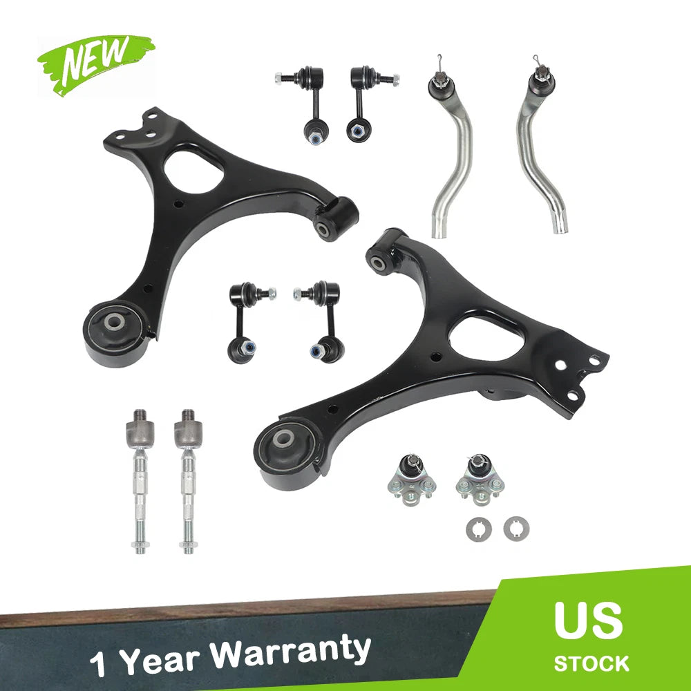 Front Lower Control Arm Ball Joint Sway Bar Kit for Honda Civic (2006–2011)