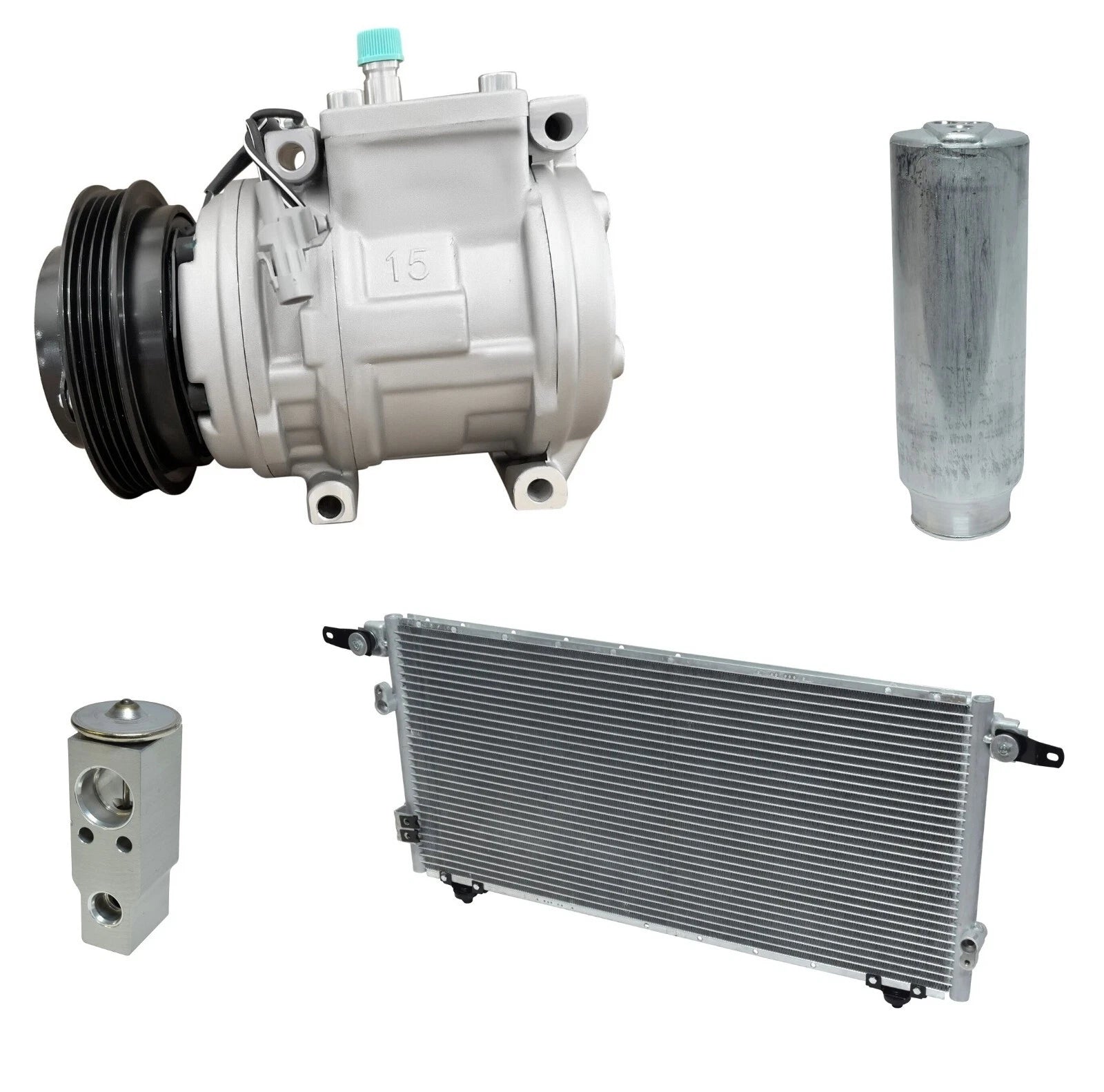 AC Compressor Kit With Condenser for Toyota Tundra 3.4L (2004–2006)