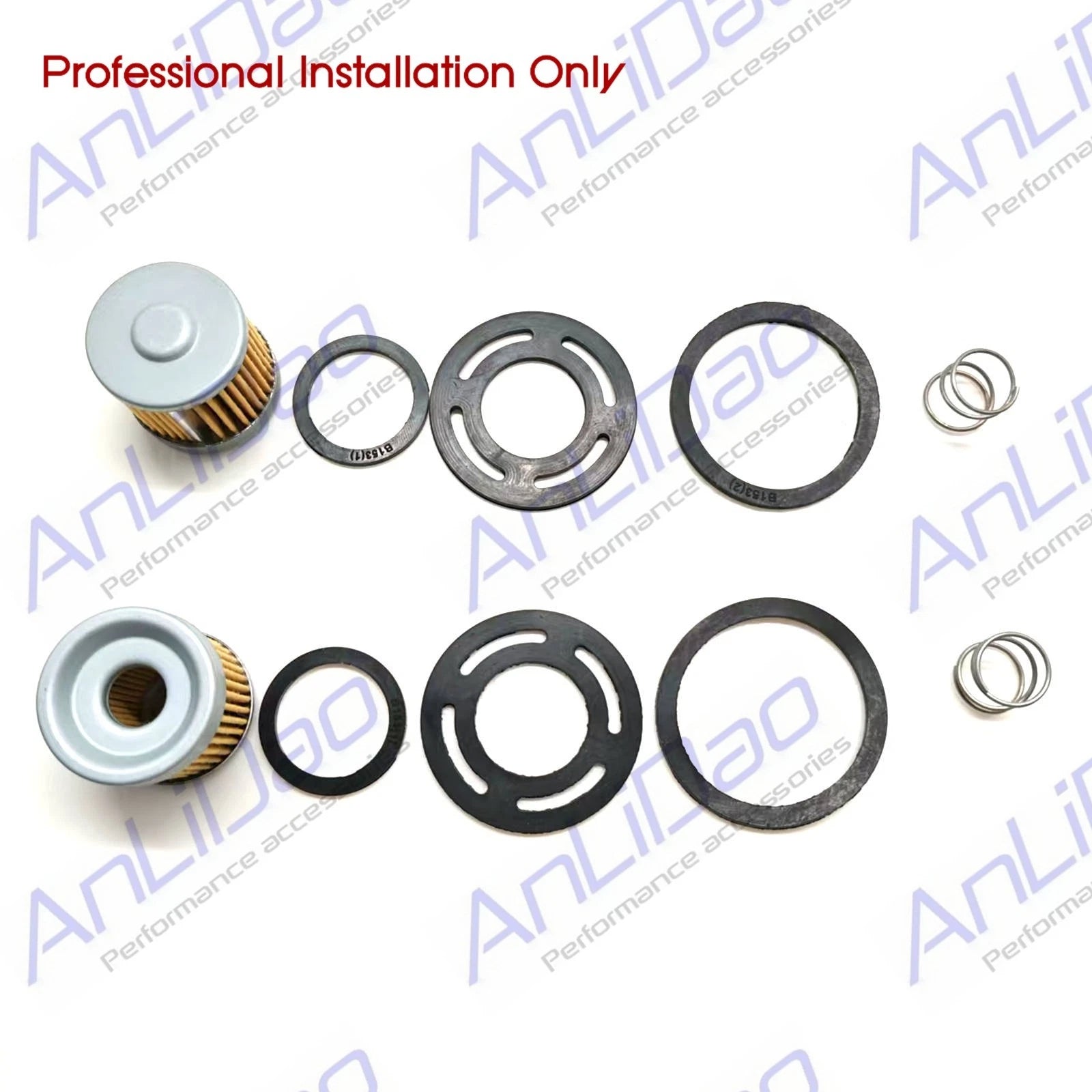 2Pcs Fuel Pump Filter for MerCruiser 3.0 3.0L 4 cyl (35-803897Q1, 35-8M0046752)