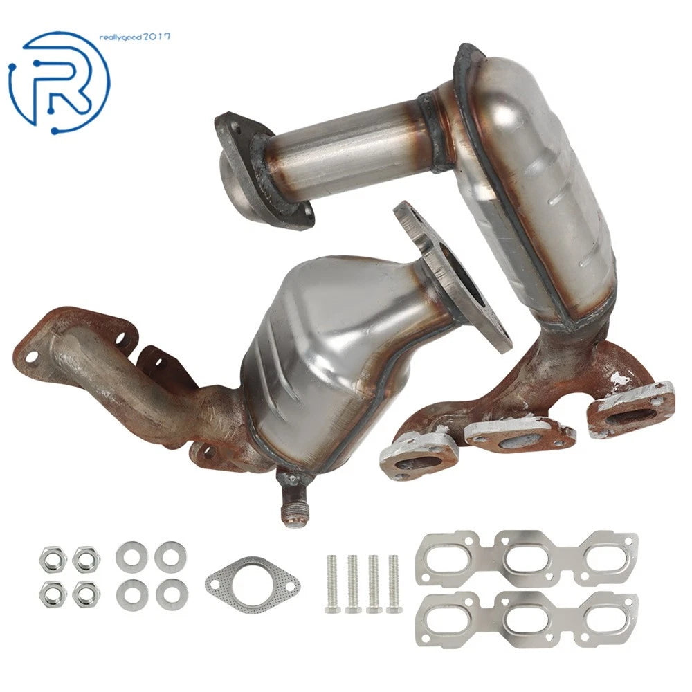 Set of 2 Catalytic Converters for Ford Escape 3.0L (2001–2007)