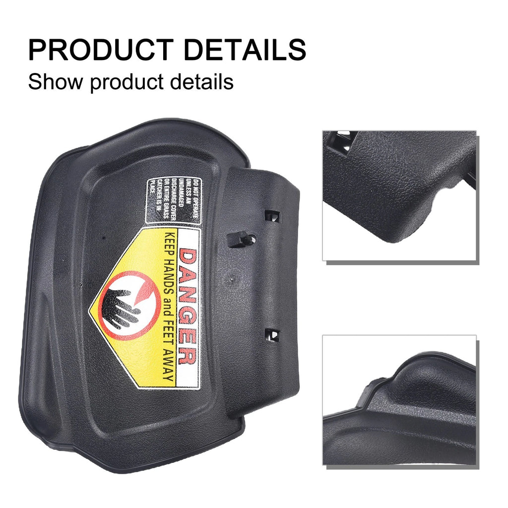 Hinged Chute Pin for Mower