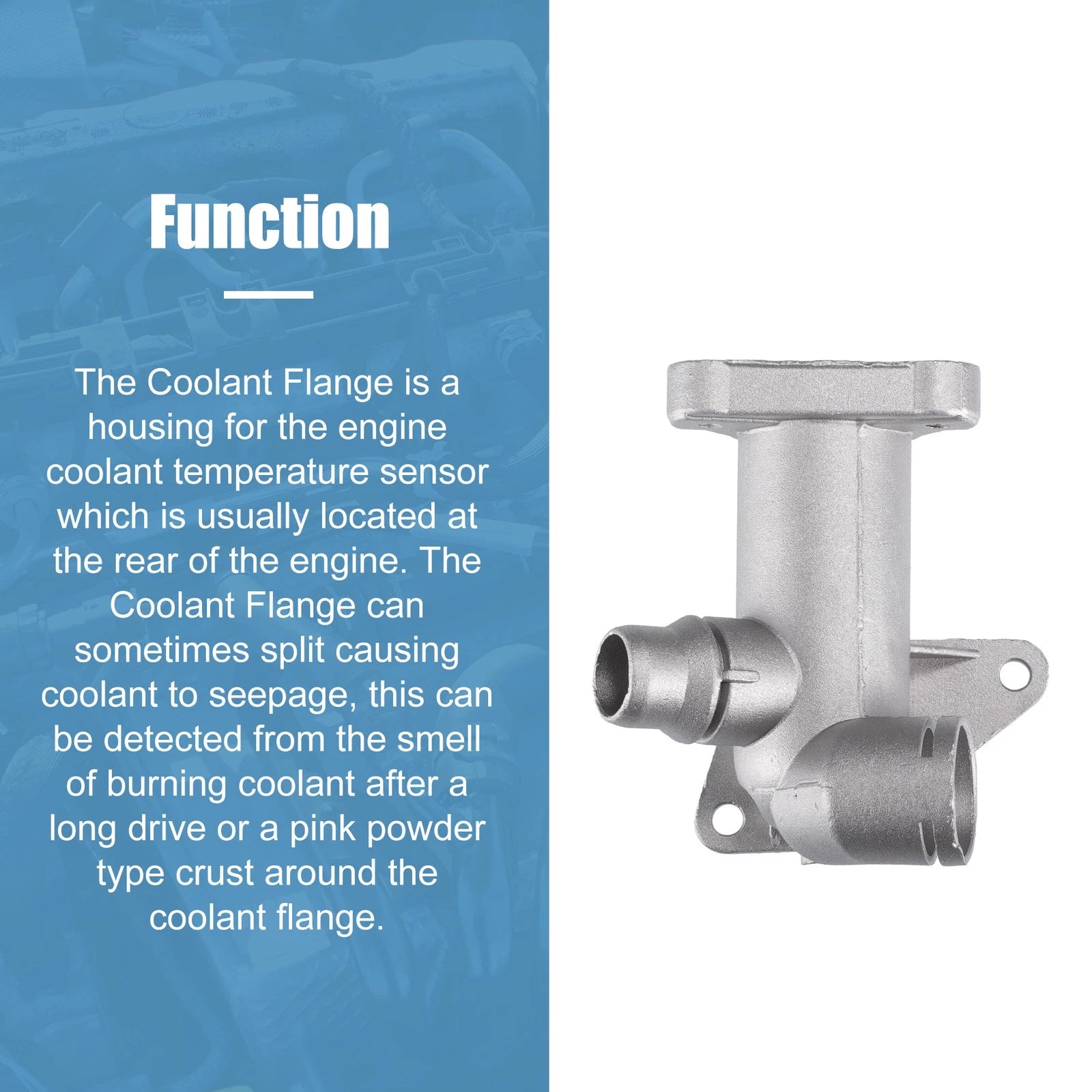 Set of 1 Engine Coolant Outlet Tube for Audi A4 1.8T (1996–2001) No.058121132