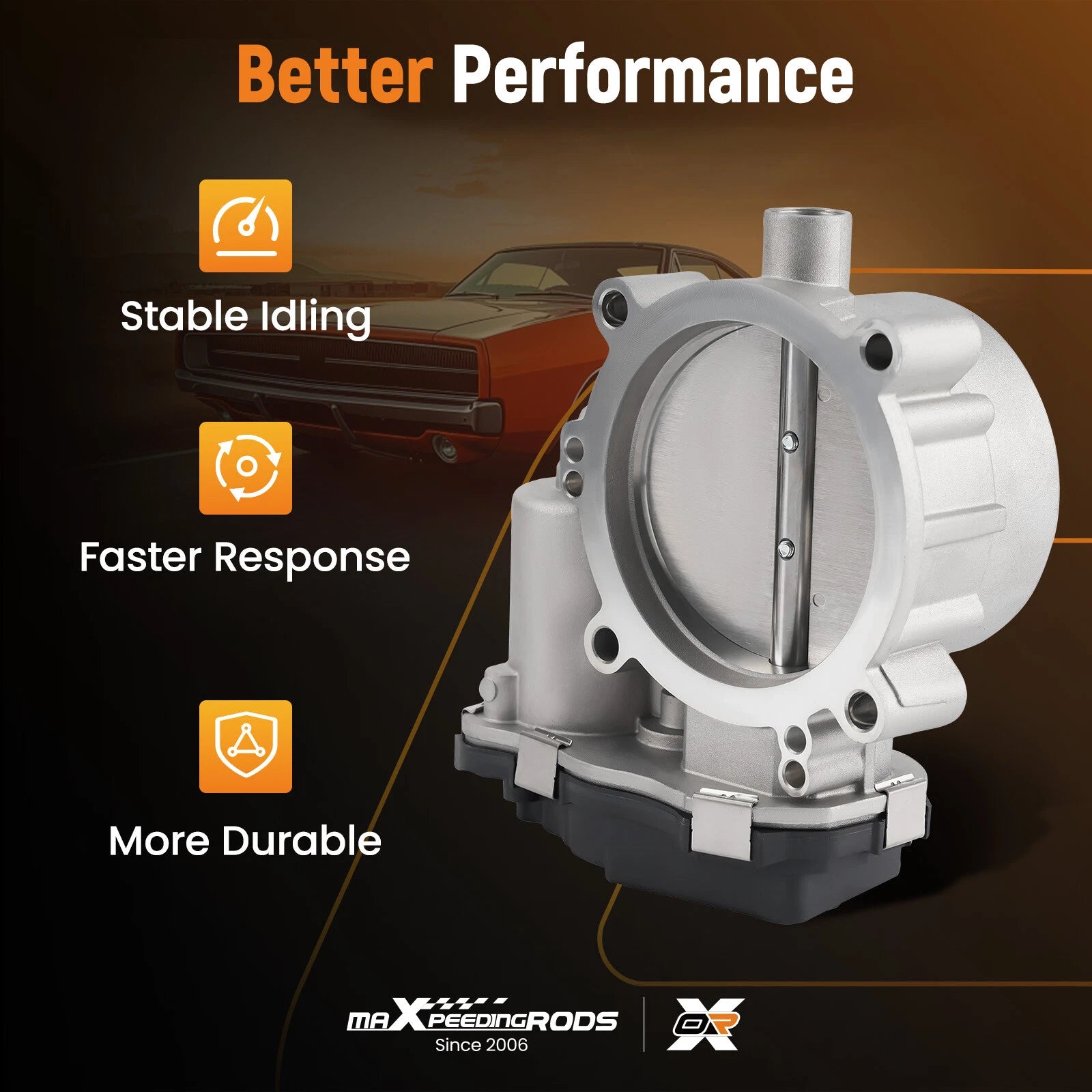Throttle Body for Dodge Challenger Charger Chrysler 300 (2013–2023)