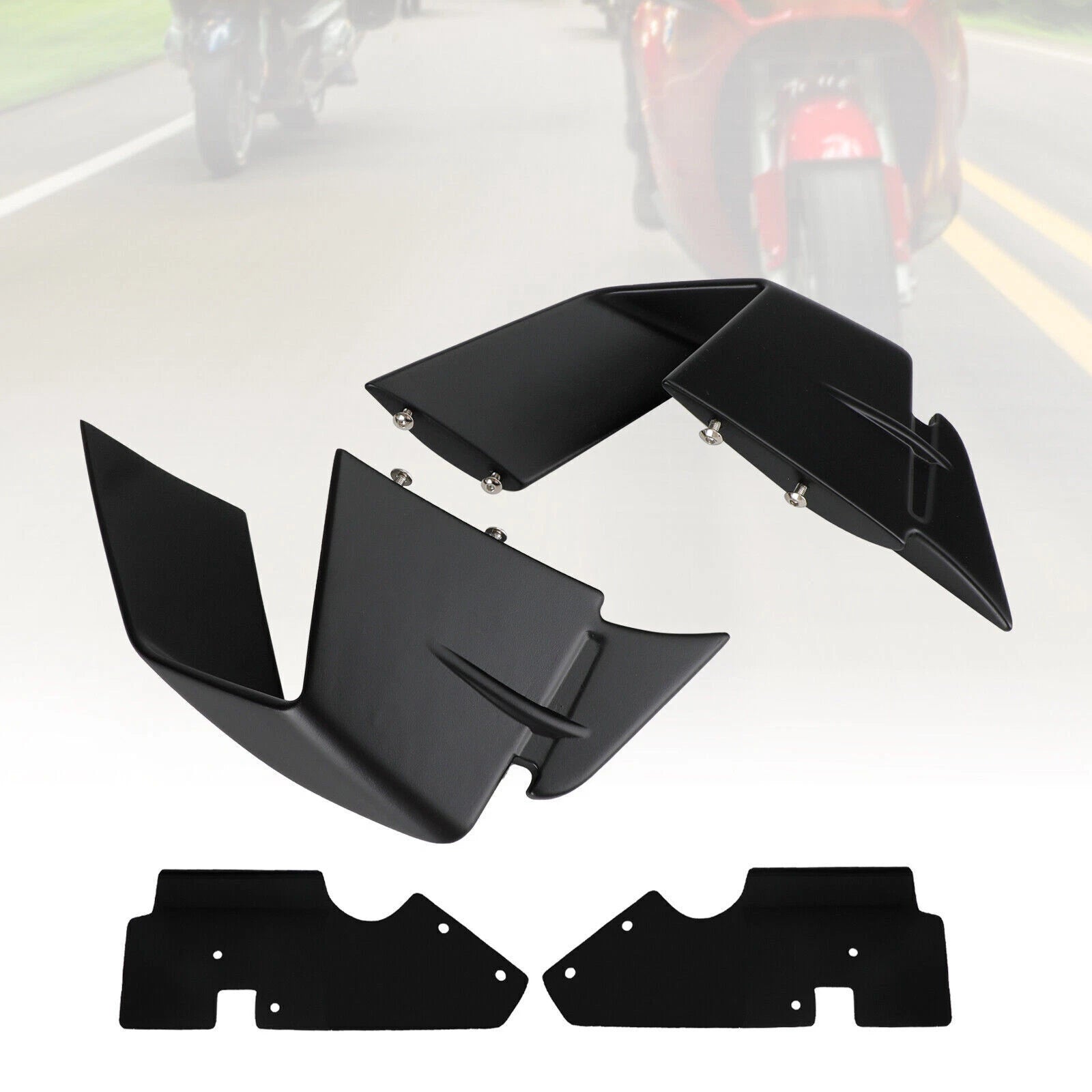 Front Spoiler Wind Winglets for BMW S1000RR (2019–2022) T9