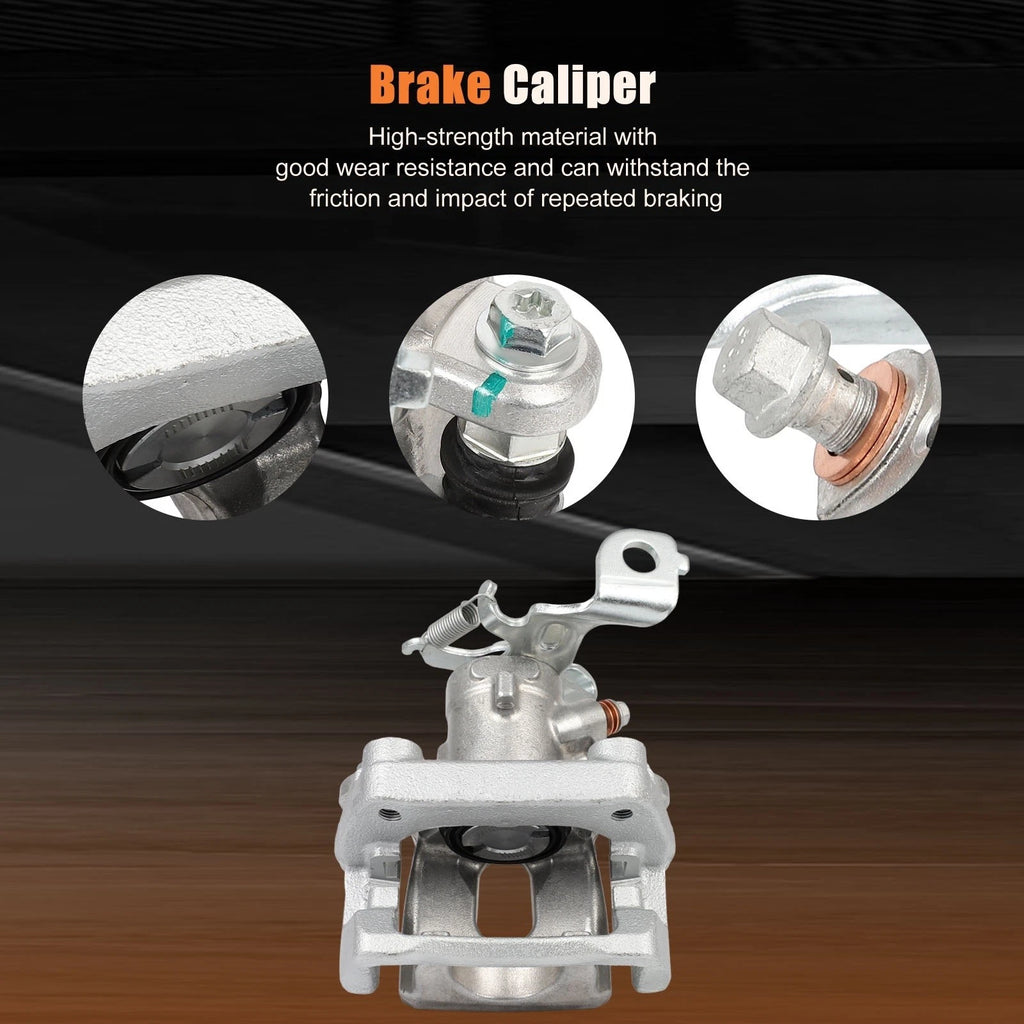 Rear Left Brake Caliper with Bracket for Toyota Corolla (2014–2019)