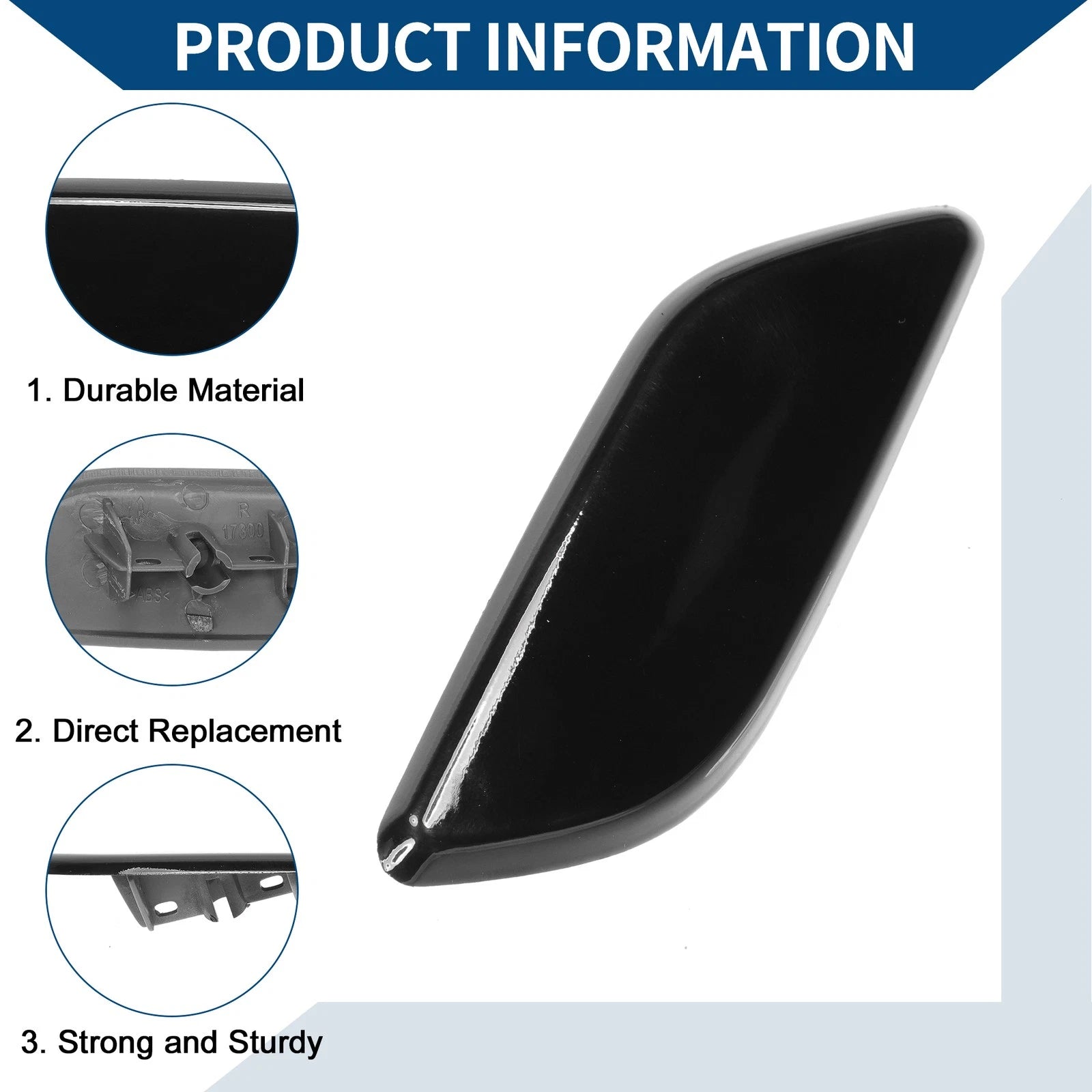 Front Right Washer Nozzle Cover Cap for Honda Accord VIII (2008–2010)