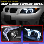 LED Halo Projector Headlight for BMW 3-Series (2009–2012)