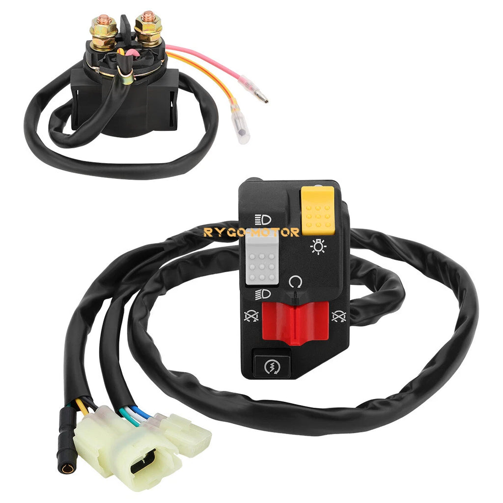 Handlebar & Starter Relay Switch for Honda TRX250EX 250EX (2006–2007)
