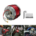 Steering Wheel Quick Release Hub Adapter for Universal Vehicles