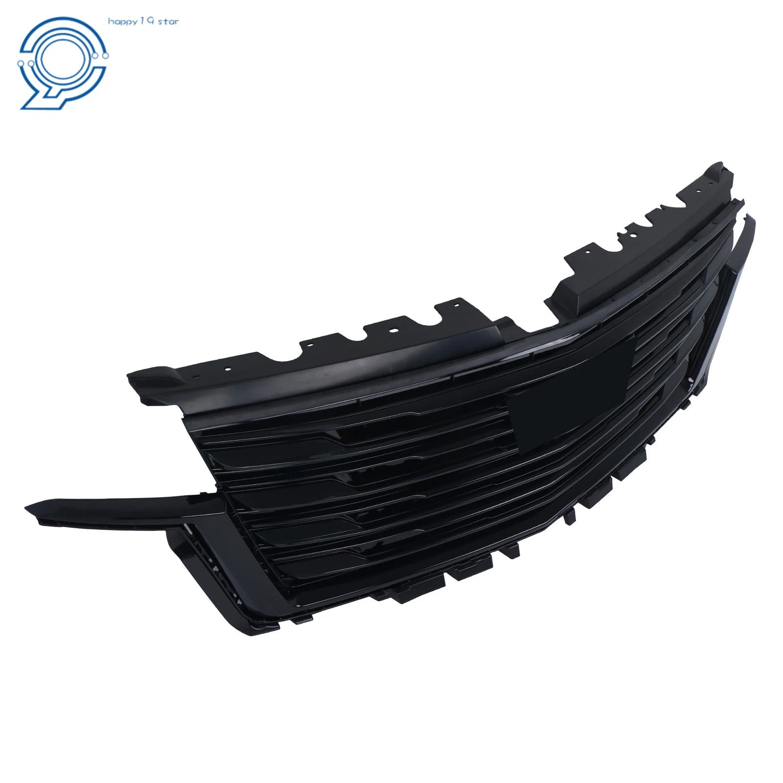 Front Bumper Upper Grille Gloss Black for Cadillac Escalade (2021–2023) 84830320