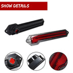 Set of 4 Front & Rear Bumper Side Marker Lights for Chevrolet Monte Carlo (1970–1972)