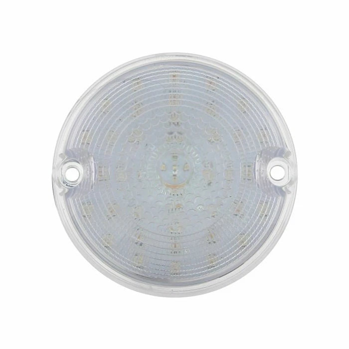 LED Parking Light Turn Signal Pair CLEAR Lens for Chevrolet Truck (1955–1957)