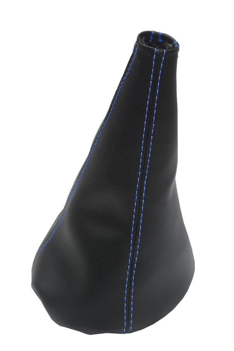 Leather Manual Shift Boot Cover for Ford Ranger (2004–2010) Blue Stitch