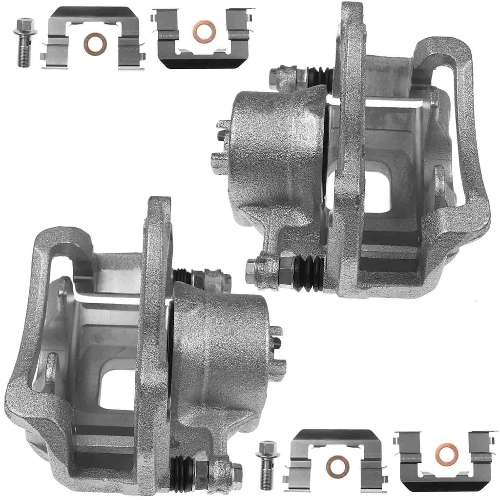 2X Disc Brake Caliper with Bracket for Hyundai Santa Fe (2010-2012)