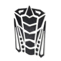 Silver Motorcycle Oil Fuel Tank Pad Cover Guard Protector Decal Sticker