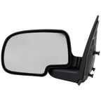 Left Manual Glass Mirror for 2000-06 Chevy Suburban 1500 GMC Yukon XL 1500