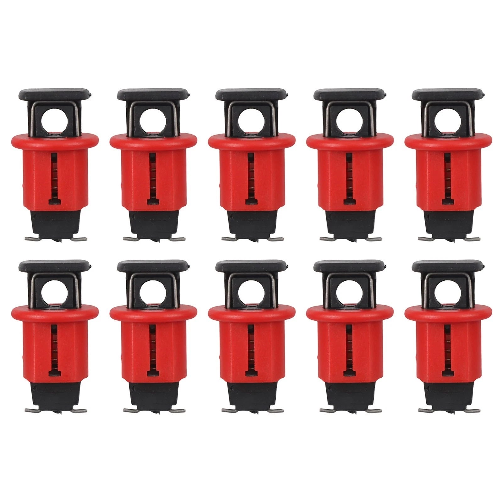 Pack of 10 Electrical Lockout Devices for Miniature Circuit Protection