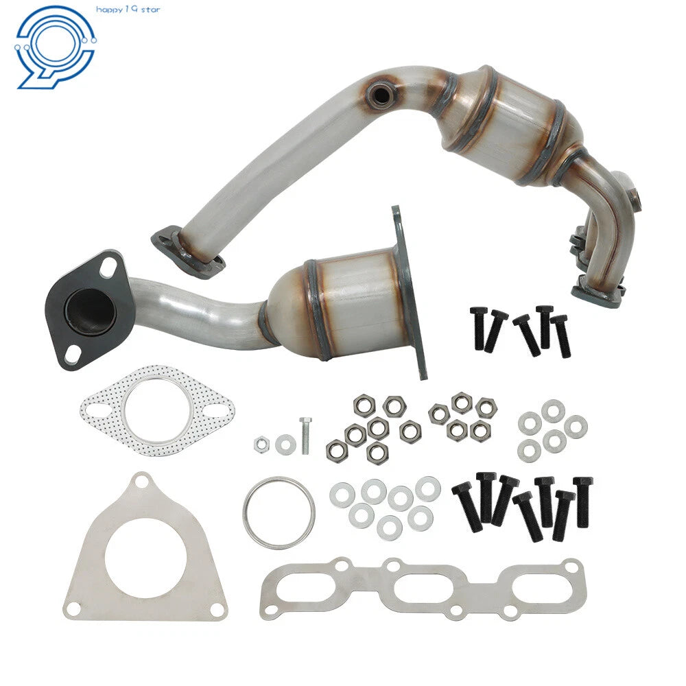 Set of 2 Manifold Catalytic Converters for Ford Fusion (2010–2012)