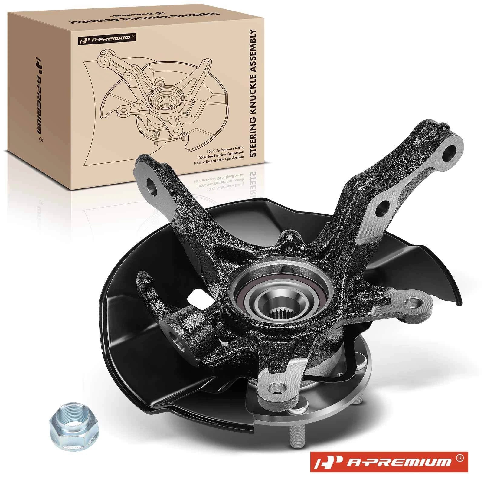Front Left Steering Knuckle & Hub Bearing Assembly for Honda Civic (2012)