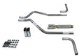 Dual Exhaust Kit for GMC Jimmy (1992–1994) - 2.5" Glasspack Slash Tips