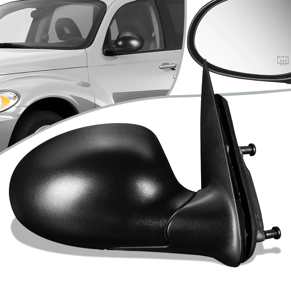 Power Heated Side View Door Mirror for PT Cruiser (2001–2003) CH1321208