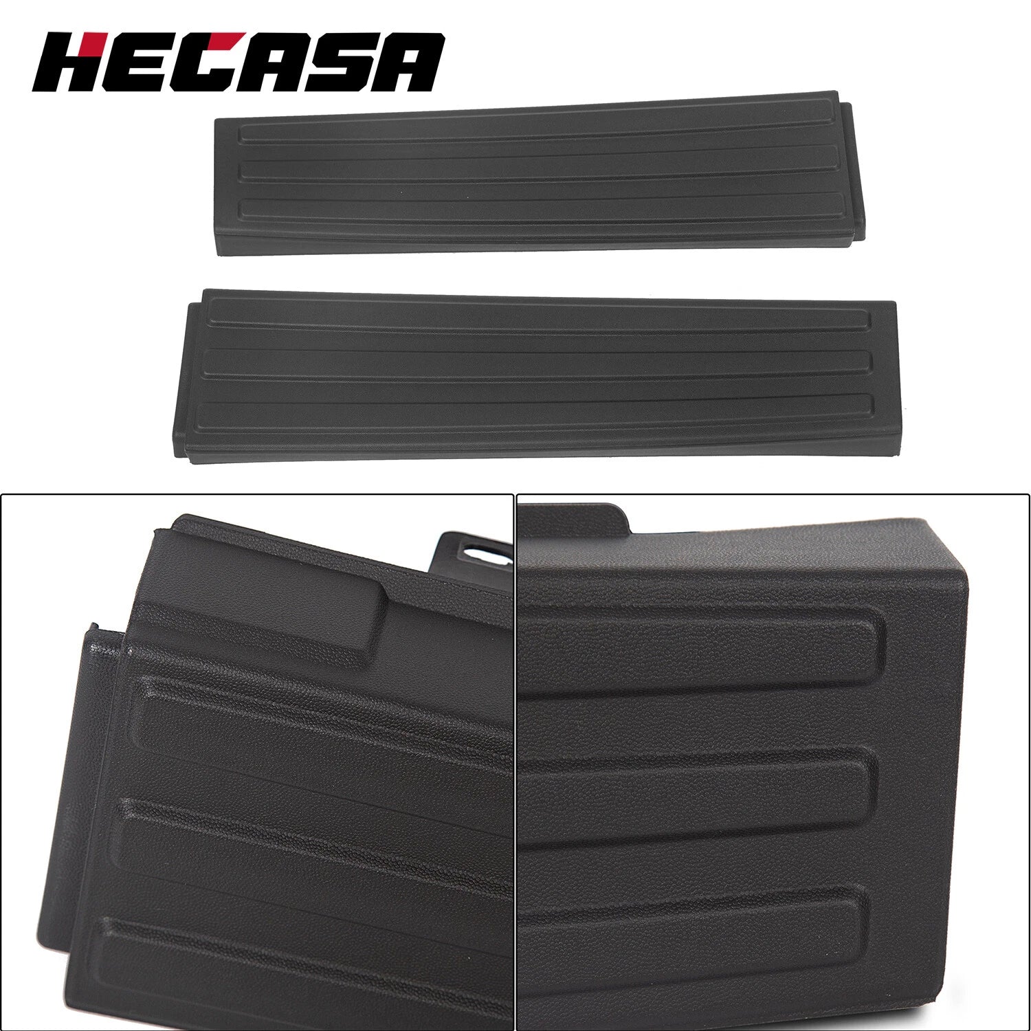 2X Tailgate Molding End Cap Covers for Ford F150 (2009–2014)