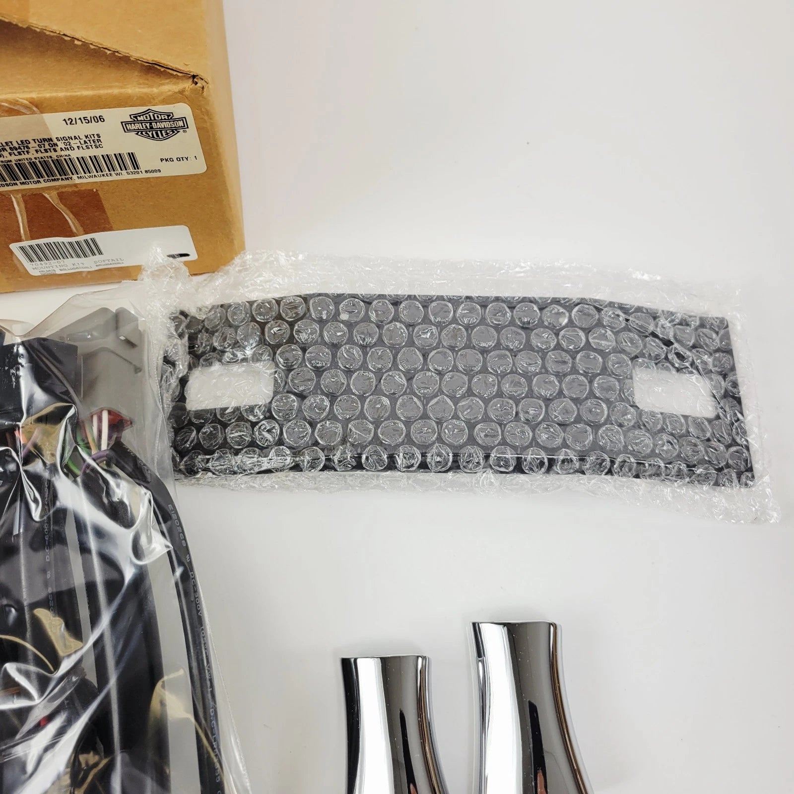 Mini-Bullet LED Turn Signal Mounting Kit for Harley-Davidson Softail (2002–Present) 70492-07