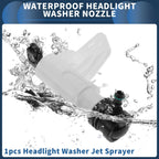 Front Passenger Side Headlight Washer Nozzle for Hyundai Sonata (2011-2014)