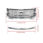 Front Upper Grille & Hood Molding for GMC Acadia (2020–2022)
