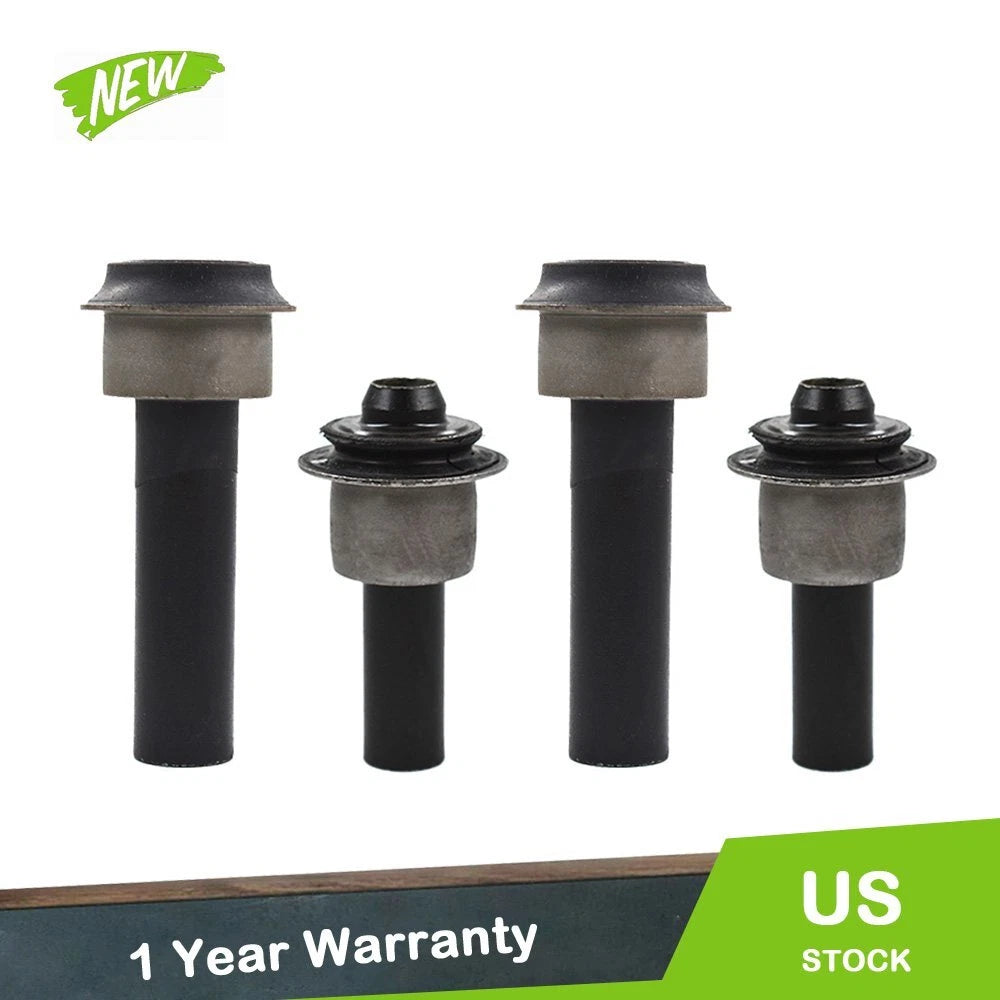 Set of 4 Front Subframe Crossmember Bushings for Nissan Juke Leaf Rogue (2007–2015)