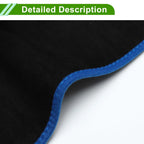 Dashboard Dash Cover Mat for BMW X3 (2011 - 2017) Black Blue