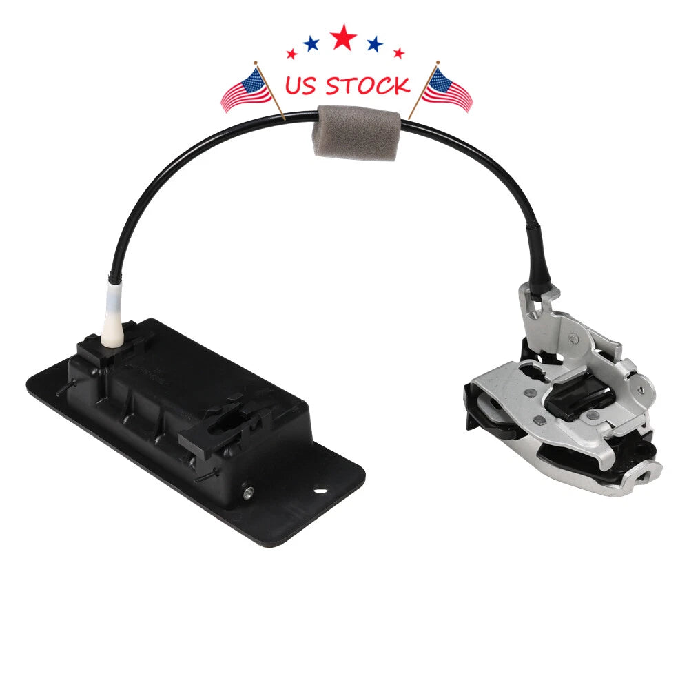 Rear Left Door Latch with Handle for Ford E150 E250 E350 (2008-2014)