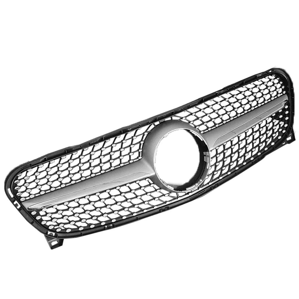 Front Radiator Grille Diamond for Mercedes Benz GLA45 AMG (2018–2020)