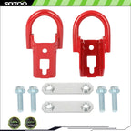 Red Front Tow Hooks for Ford F-150 (2015–2021) FL3Z-17N808-A