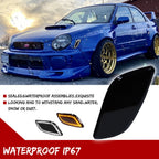 Smoked Lens Switchback Amber & White Front Corner Light for Subaru Impreza (2002–2003)