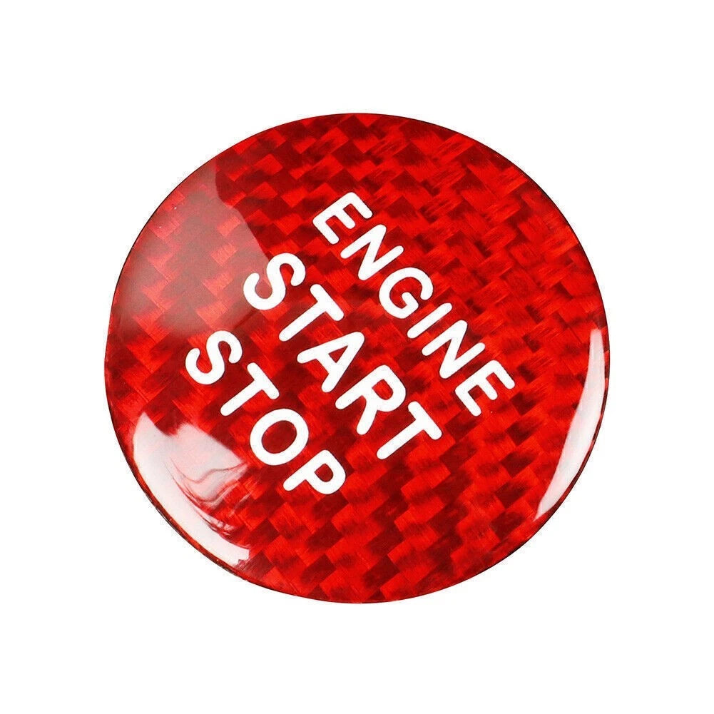 Carbon Fiber Engine Start Stop Button Cover for Lexus IS250 IS350 (2006–2013)