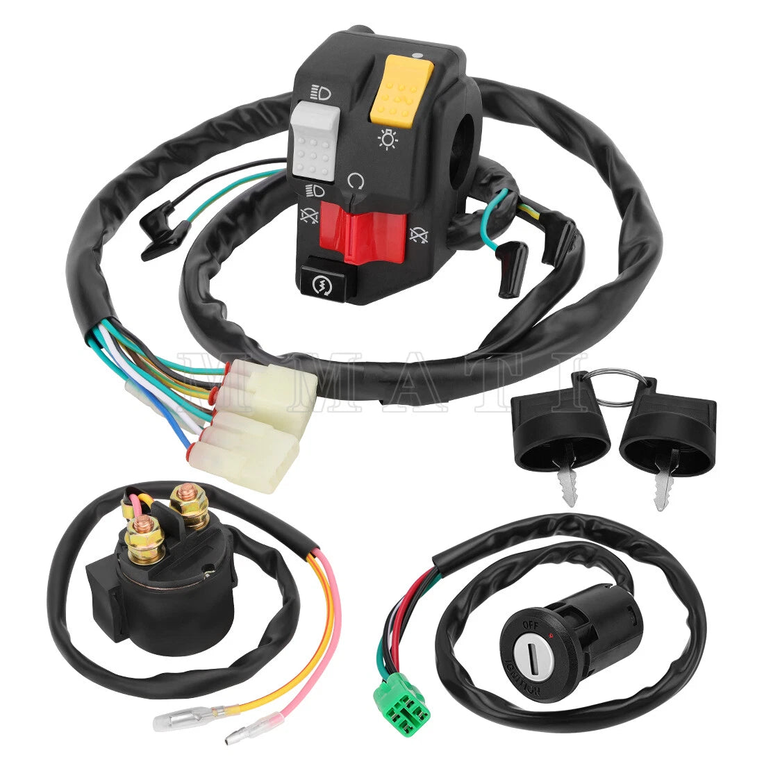 Handlebar Ignition Key Switch w/Relay for Honda Sportrax 400 TRX400EX (2008)