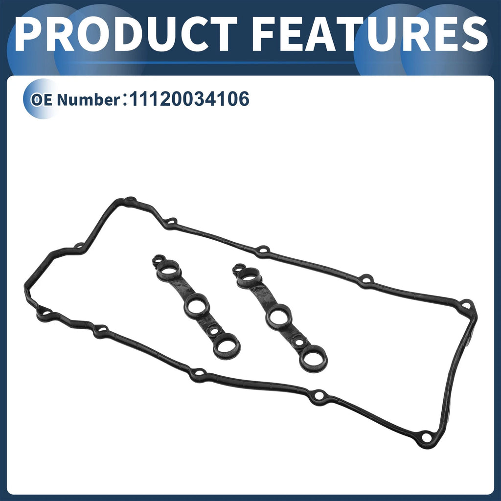 Valve Cover Gasket Set for BMW 320i (1992) 11120034106