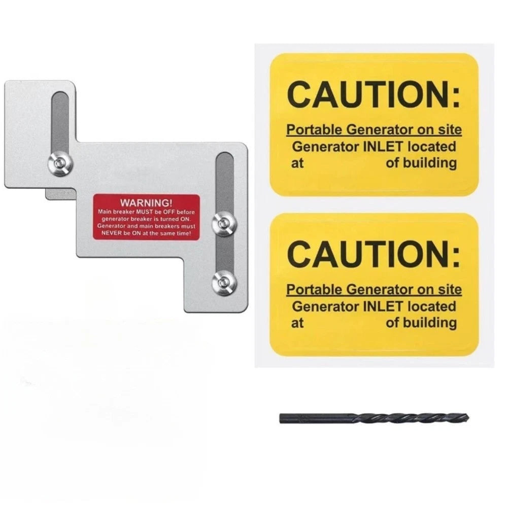 Electrical Panel Kit for 150&200A Breakers - Aluminum Alloy, Hex Nuts